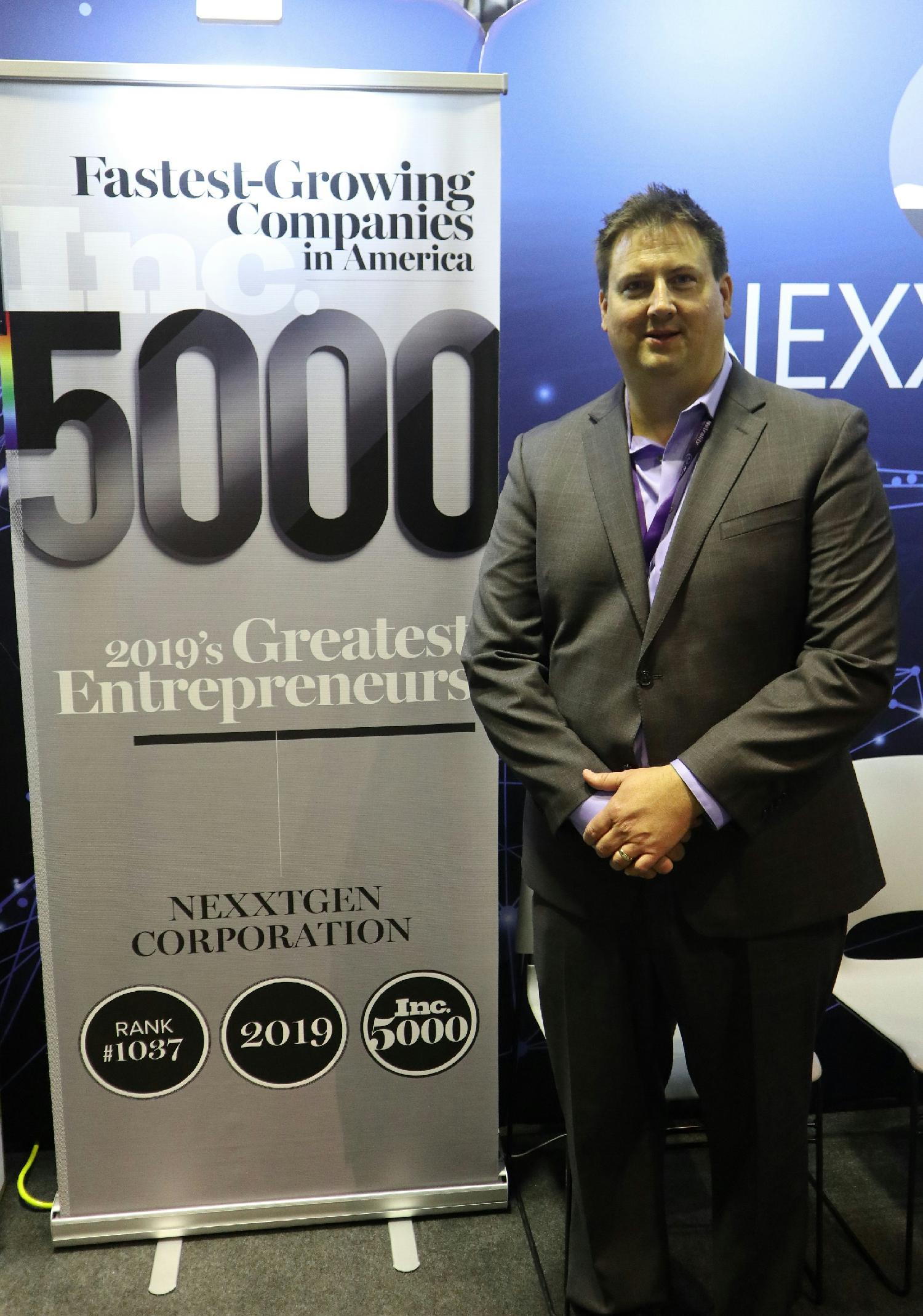 Our CEO, Eric Grant at the Inc5000 Conference and Gala!