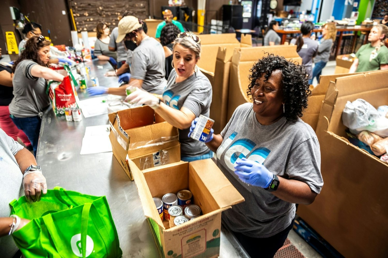 Our annual Day of Service allows everyone to spend a business day supporting communities where we live and work.