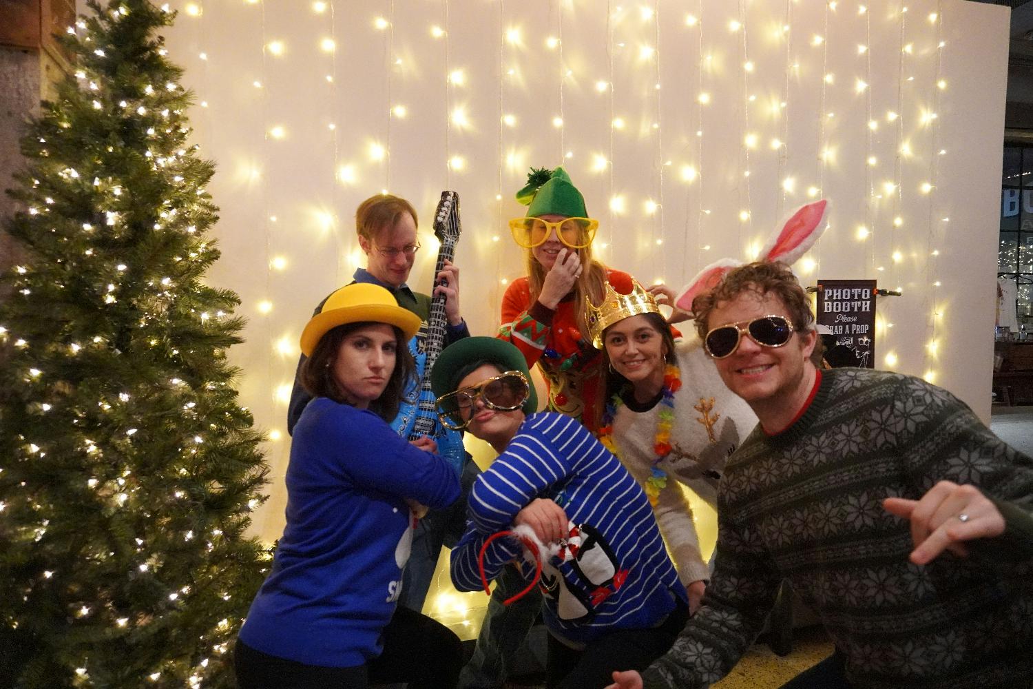 Our Regional Account Managers celebrating some holiday cheer at our annual party