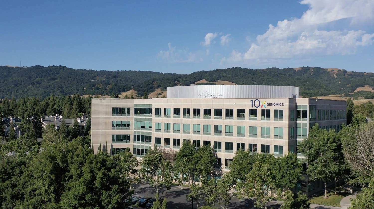 The 10x Pleasanton office where we are shaping the century of biology. 