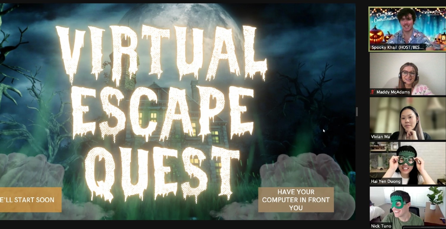 Virtual Halloween Event for our remote employees across the US!