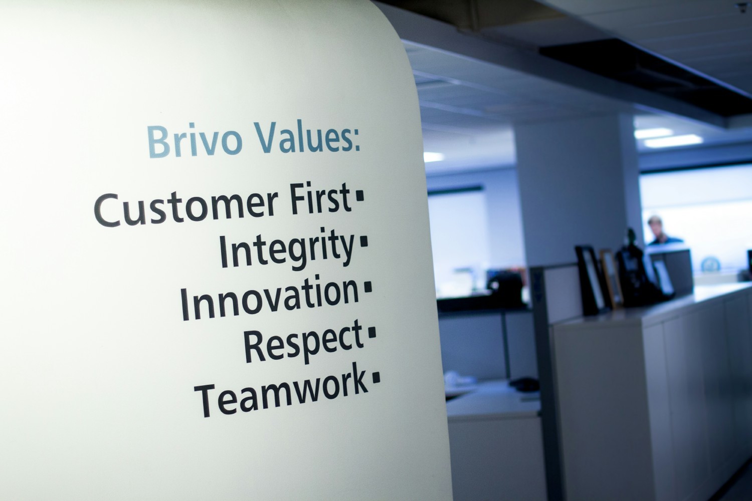 Brivo's guiding principles help us to function together as a team and work toward a common goal