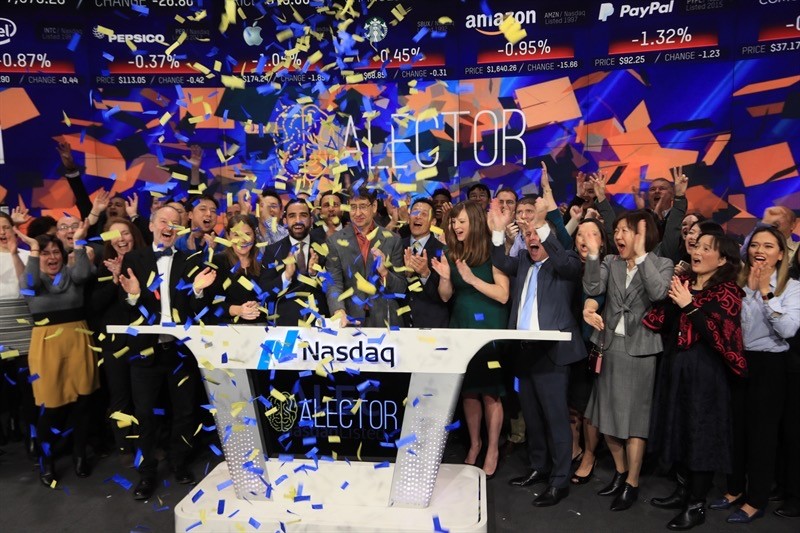 Alector celebrating its IPO!