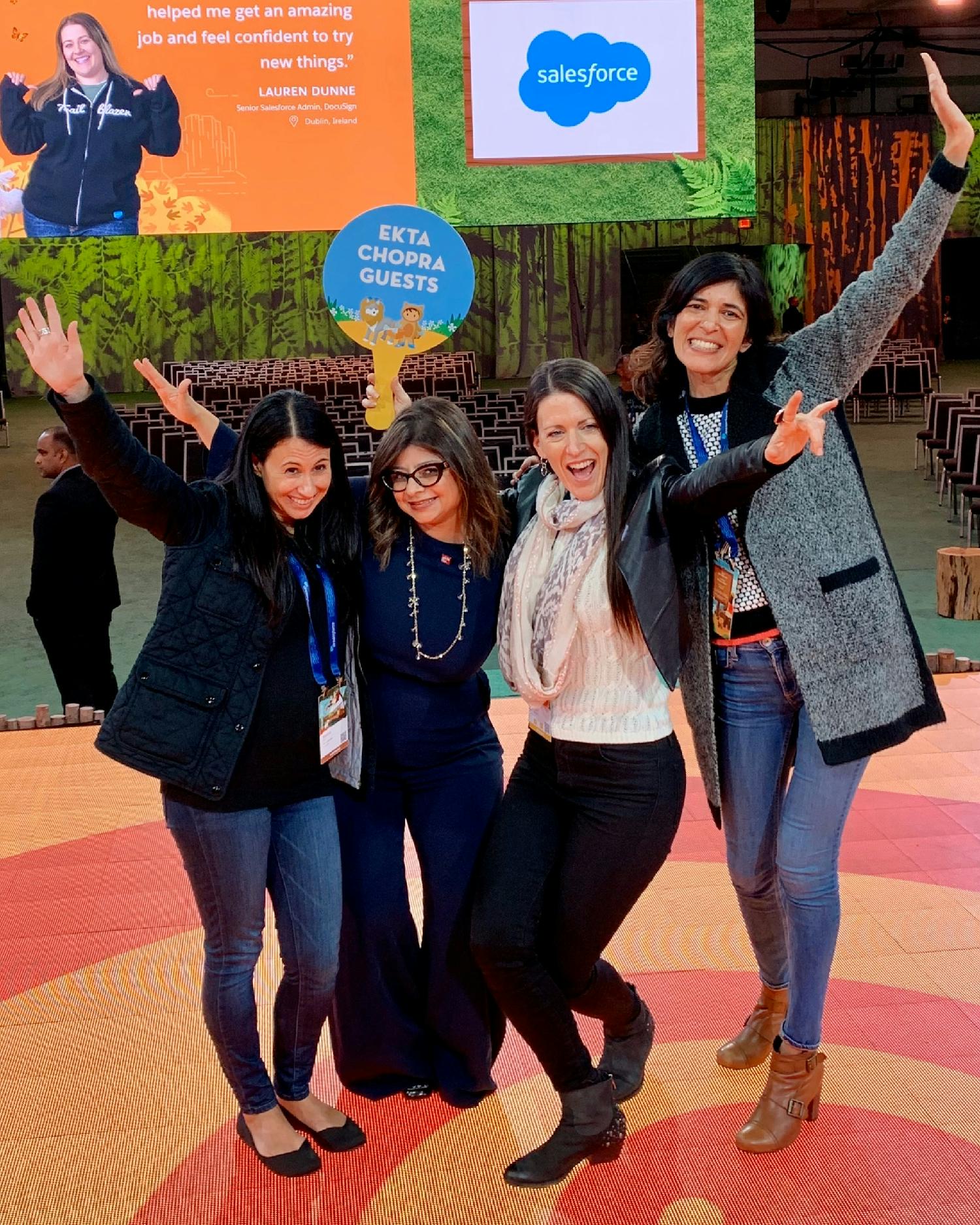 The e.l.f. Marketing team was so proud to attend the 2019 Salesforce Dreamforce event.
