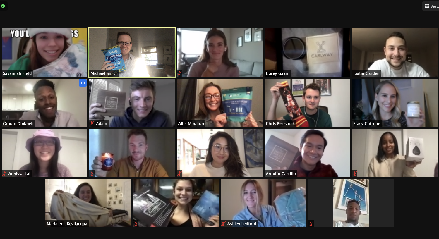 Pivoting to full-time remote work in 2020 wasn't a concern; we've creatively navigated team building remotely! 