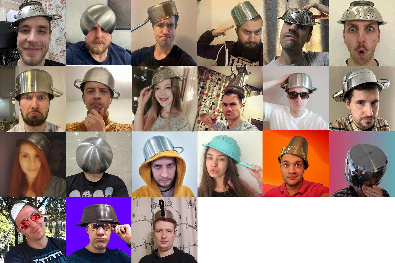 The many different hats of our Engineering team!