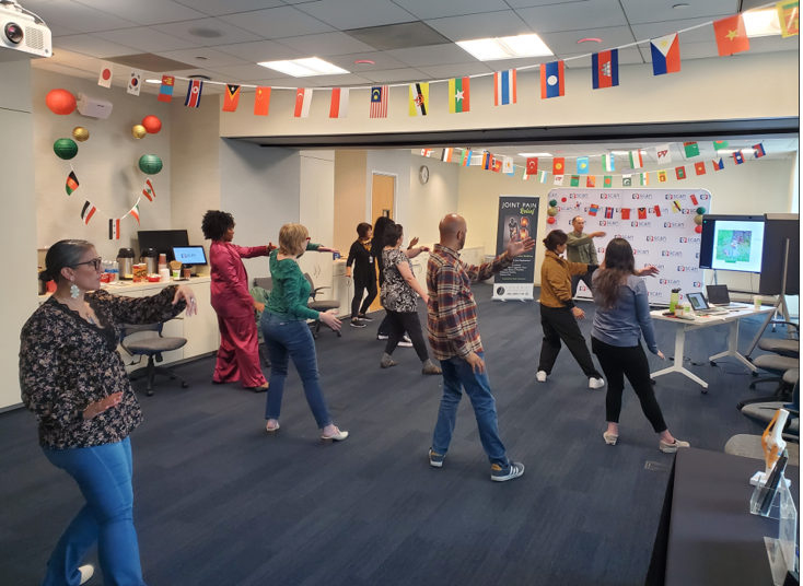 ERG Hosted Tai Chi session during Asian American Pacific Islander Month. 