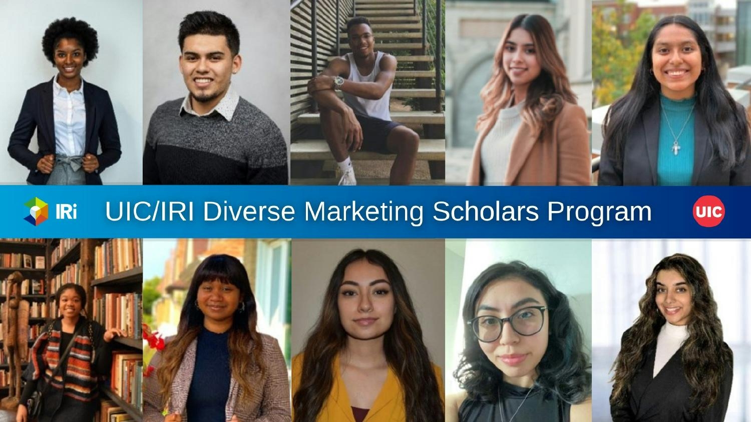IRI launched UIC/IRI Diverse Marketing Scholars Program to for 10 UIC students who are also students of color. 