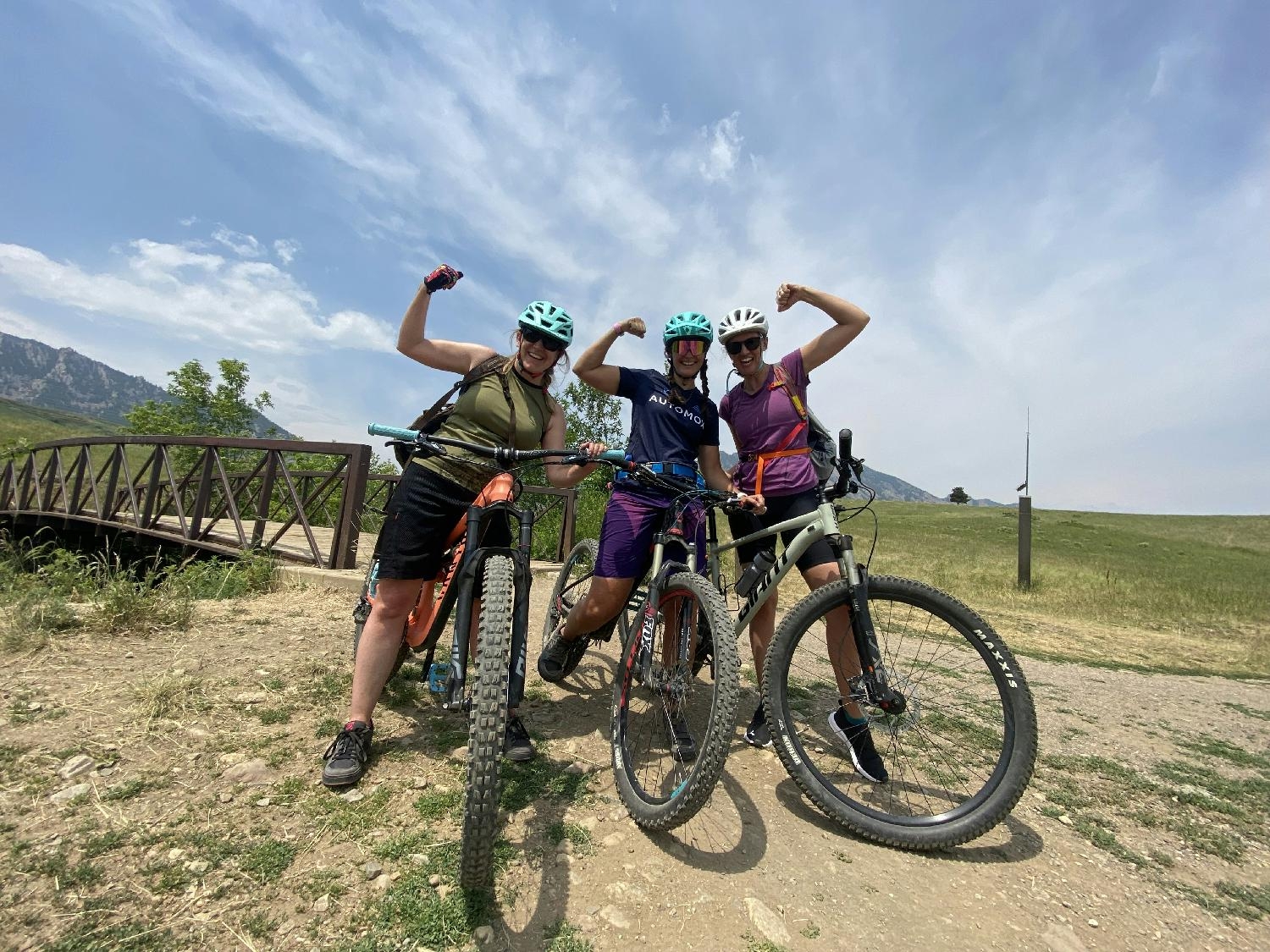 Our flexible scheduling means more time to mountain bike with the HR team. 