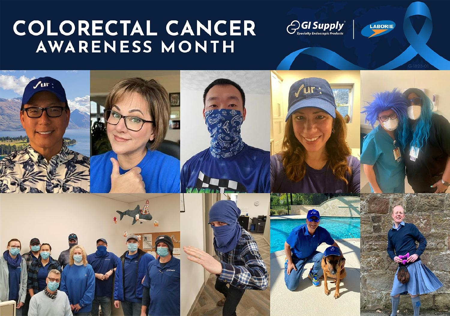 We celebrate Colorectal Cancer Awareness Month internally and externally creating awareness and providing education.