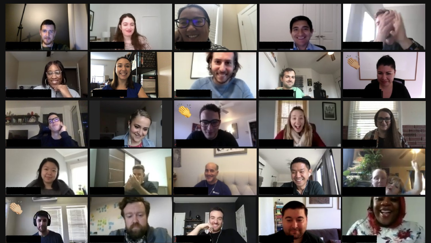Kasa has been a remote company since 2016, so our global team connects via video for the bi-weekly All Hands meeting