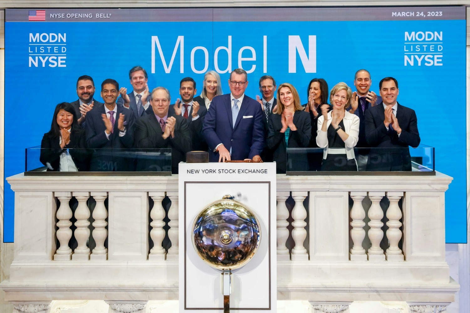 Honored our 10th anniversary as a publicly traded company by ringing the NYSE opening bell. Photo courtesy of the NYSE.