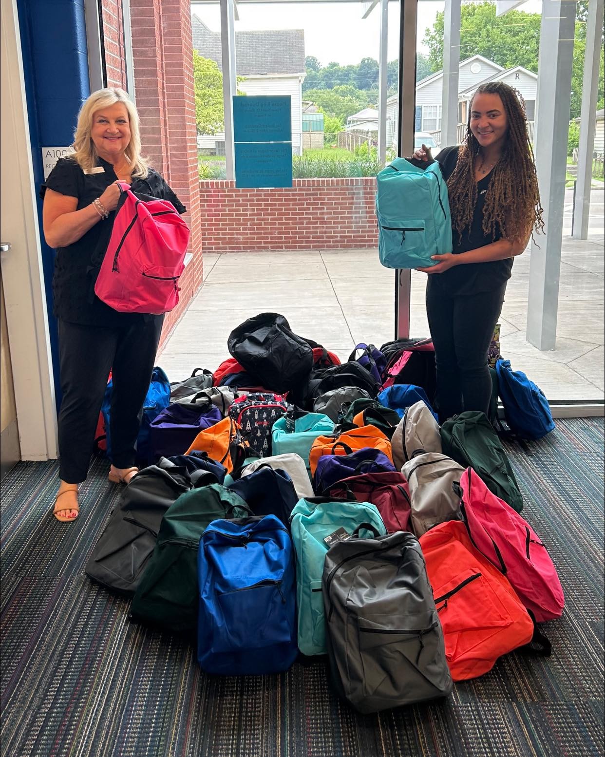 Aventine Northshore's Fill-The-Backpacks Campaign
These filled backpacks went to first graders.