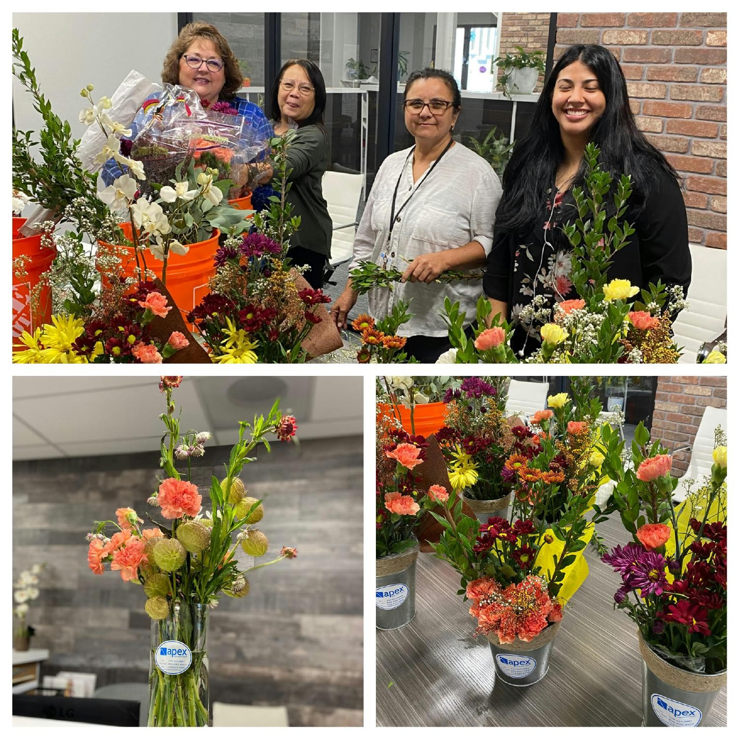 Volunteers create hand made bouquets for our hospice patients and are hand delivered to their Homes. We love seeing the smiles on our seniors faces when they see the flowers!