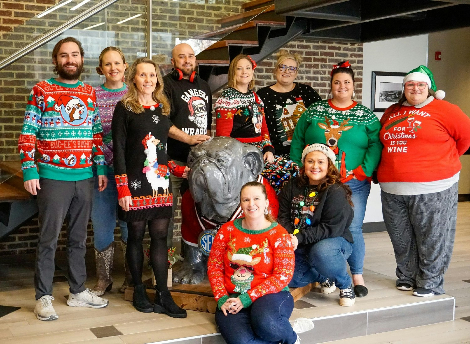 Annual Corporate Ugly Christmas Sweater Winners!