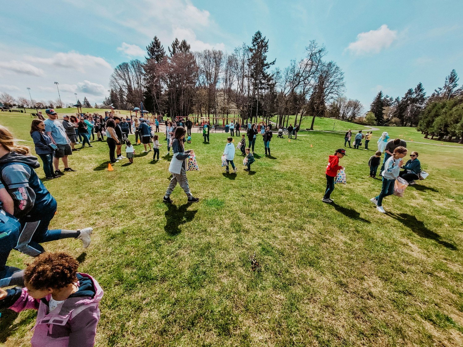 We believe in prioritizing fun! Our kid & adult Easter Egg Hunt was a highlight this spring for our employees' families.
