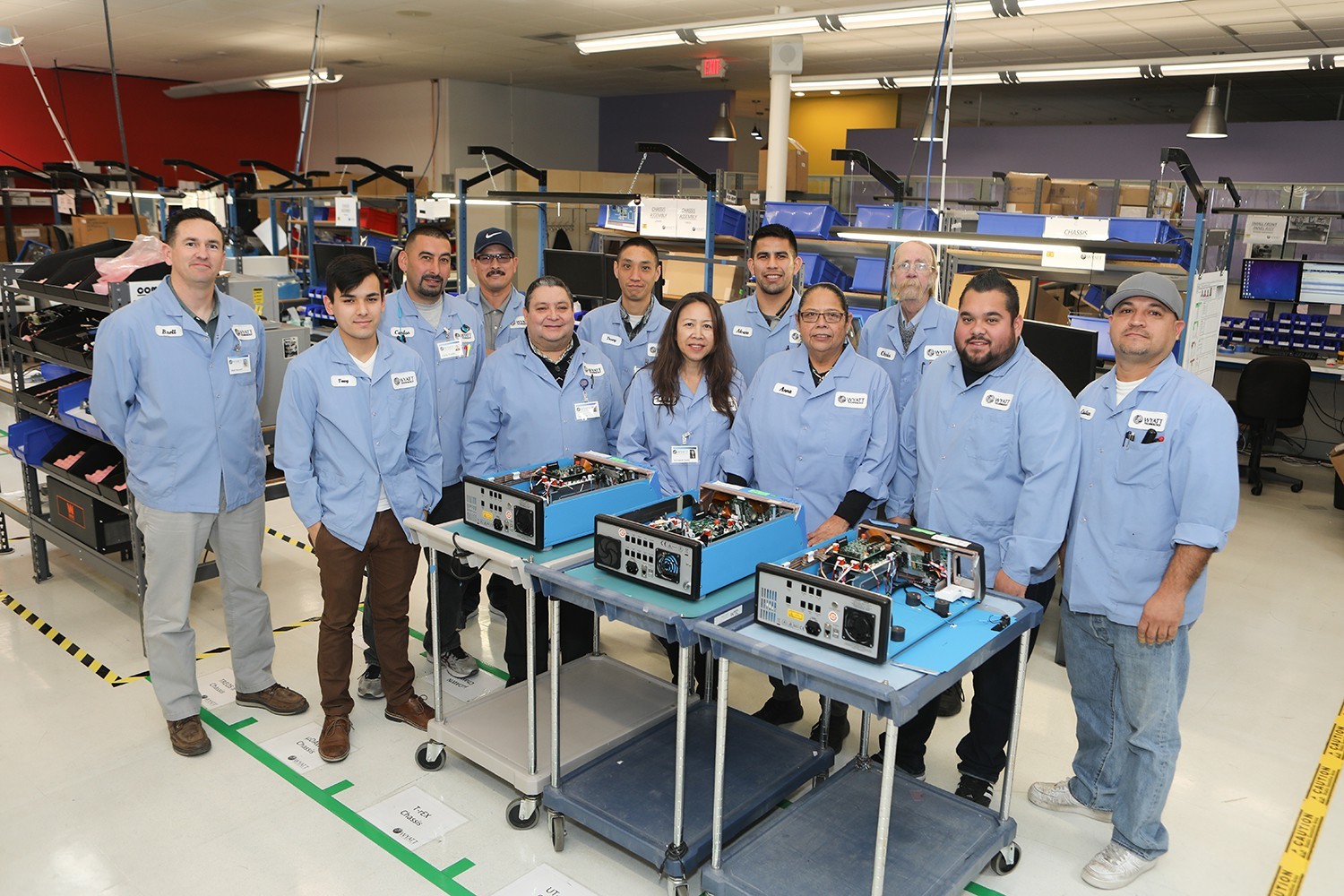 Our valued manufacturing team who build all Wyatt instruments at our headquarters located in Santa Barbara, CA. 