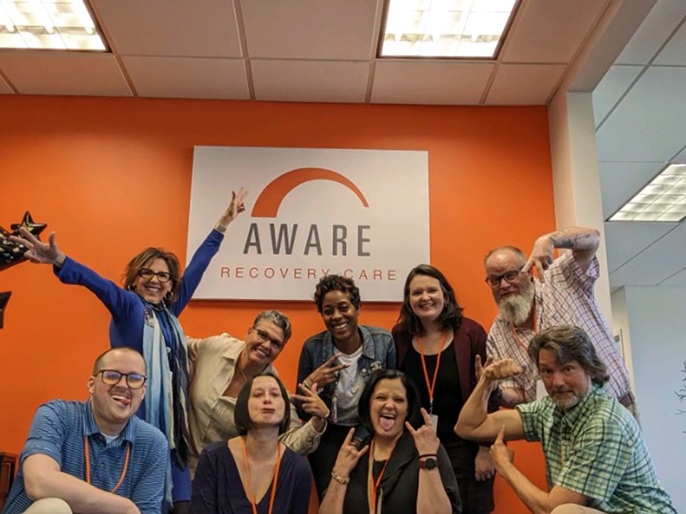 Aware Recovery Care employees love what we do - helping clients recover from substance use disorder