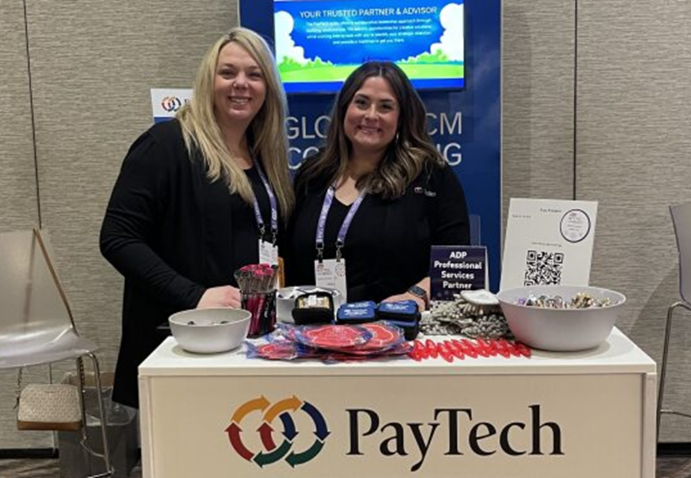 PAYTECH SALES GIVING OUT OUR SWAG