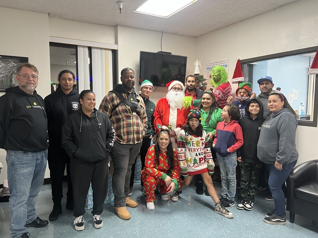 Our wonderful LAX team, volunteering at Zahn Emergency Shelter over the holidays.