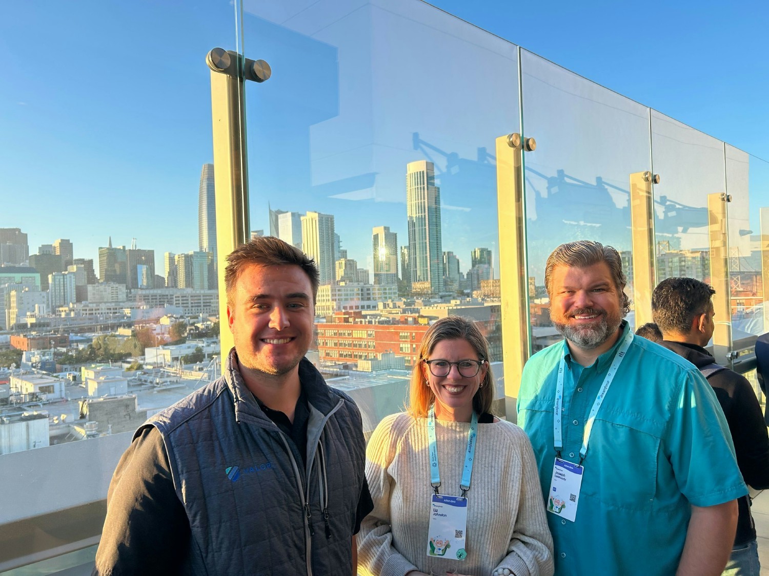 Valor employees attend Salesforce's Dreamforce Conference 