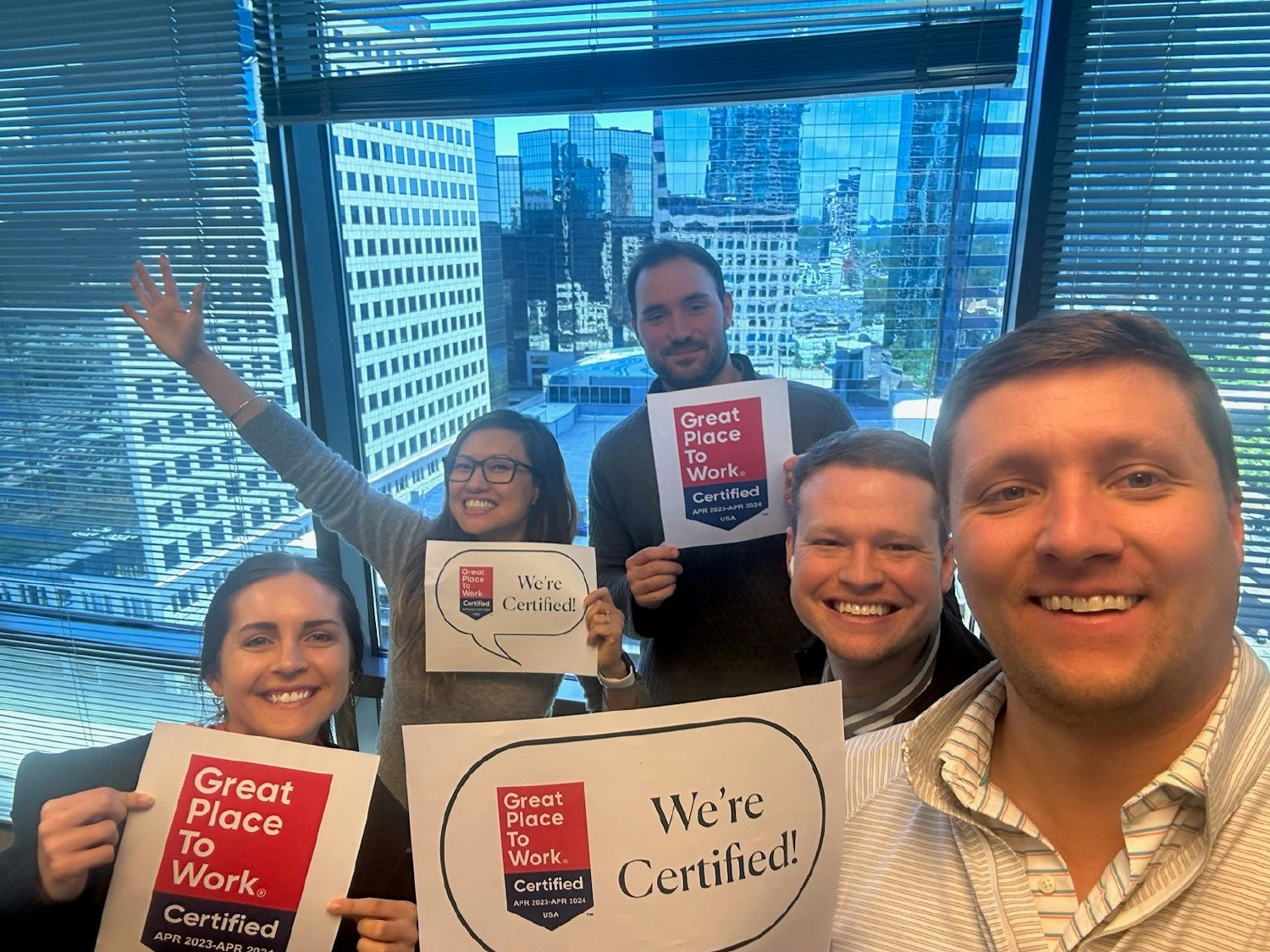 Celebrating Great Place to Work Certification