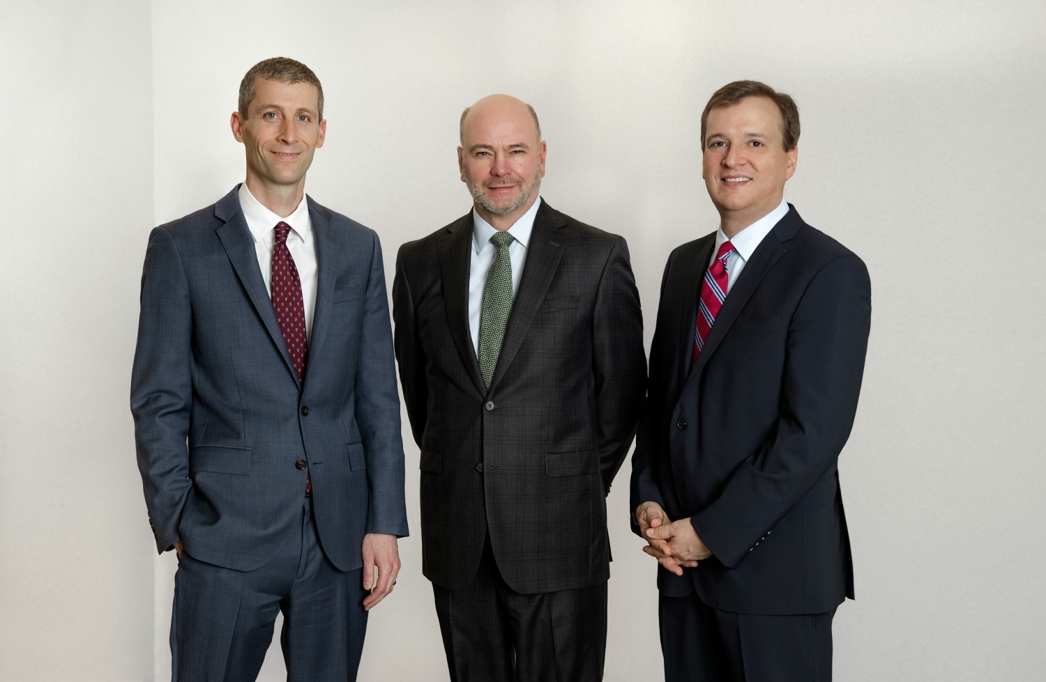 FLB Law Managing Partners (L-R) Eric D. Bernheim, Stephen P. Fogerty, Thomas P. Lambert