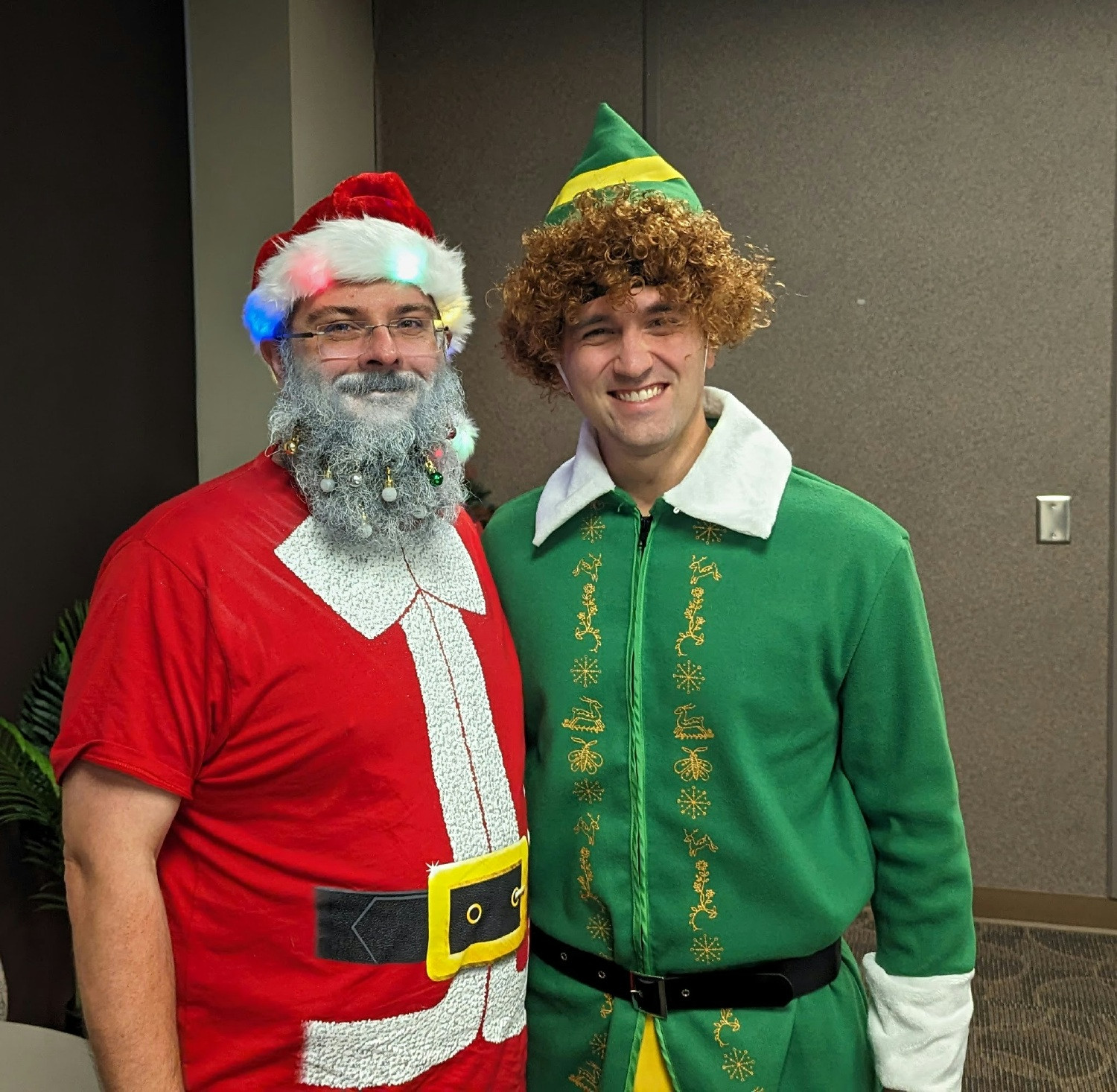 Holiday Spirit (IT Director Santa, CEO Elf)