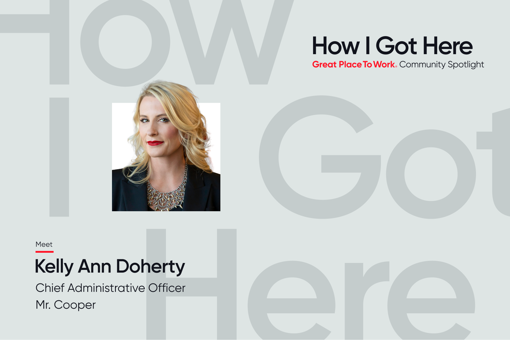 Mr. Cooper Group’s Kelly Ann Doherty on the Importance of Flexibility at Work