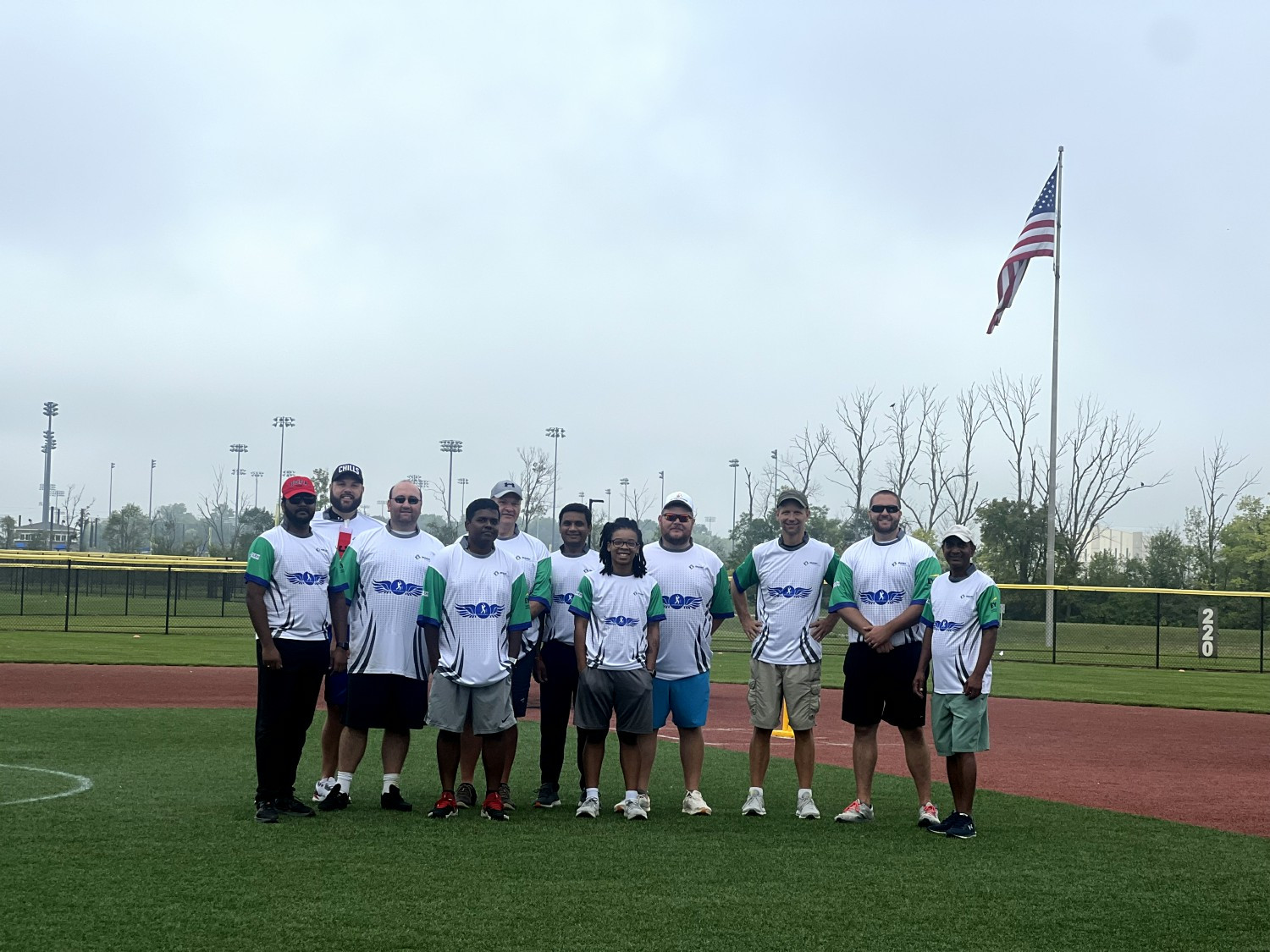 Moser participated in the Cricket Tournament for Diversity awareness. 
