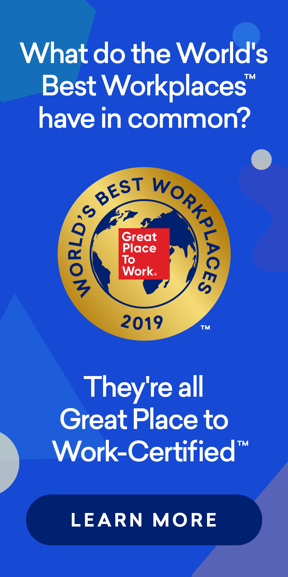 World's Best Workplaces 2019
