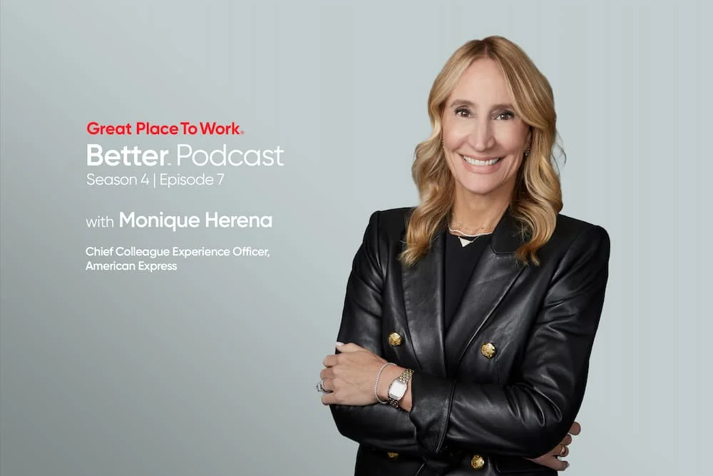 American Express Monique Herena on Embracing Change at Work Great Place To Work