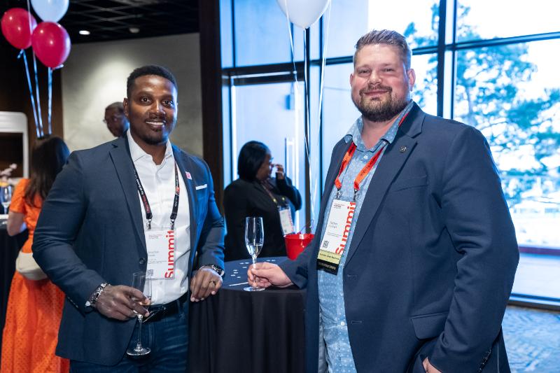 Jonathan Louis (Great Place To Work) and Stephen Corbett ( Directors Investment Group)