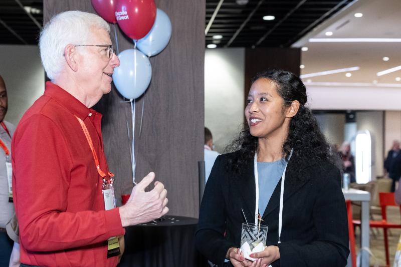 Cliff Reyle (Youth Villages) and Jessica Johnson (Great Place To Work)