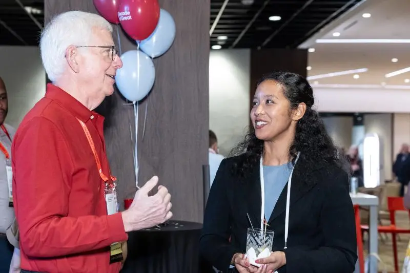 Cliff Reyle (Youth Villages) and Jessica Johnson (Great Place To Work)