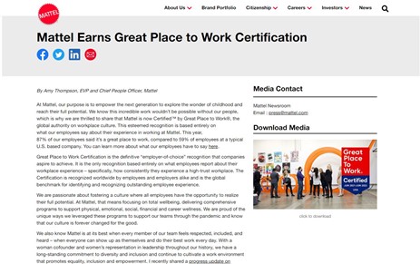 21 ideas to promote your company culture award Mattel.png