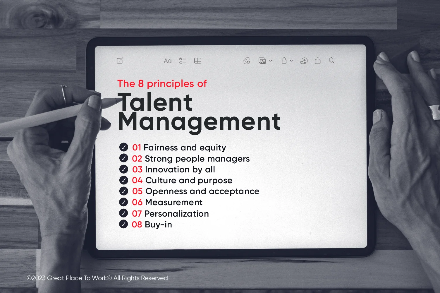 Talent management 8 Principles of talent management