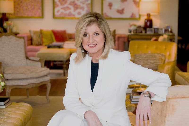 Arianna Huffington, founder and CEO of Thrive Global