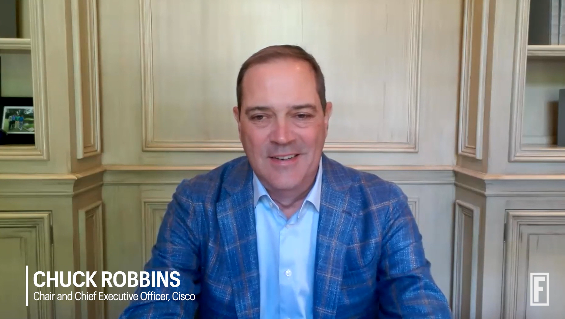  Chuck Robbins, CEO of Cisco