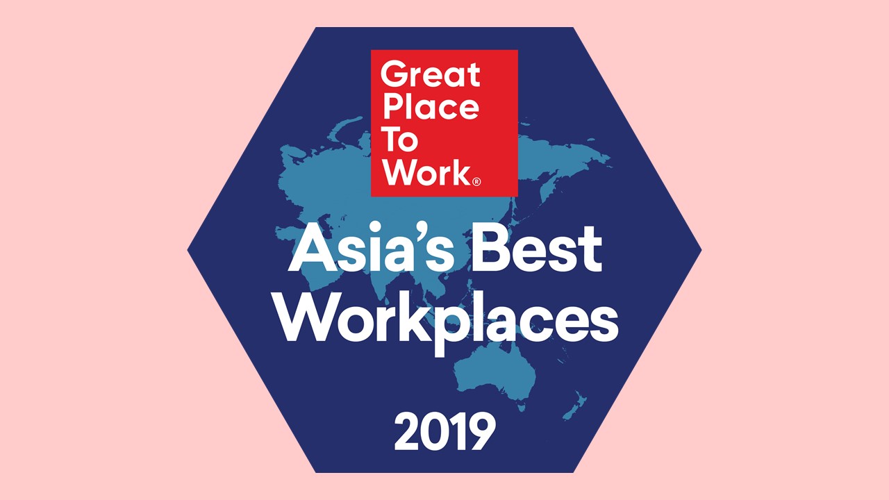 The 2019 Best Workplaces in Asia are Leading the Way with Inclusiveness, Integrity, and Innovation by All