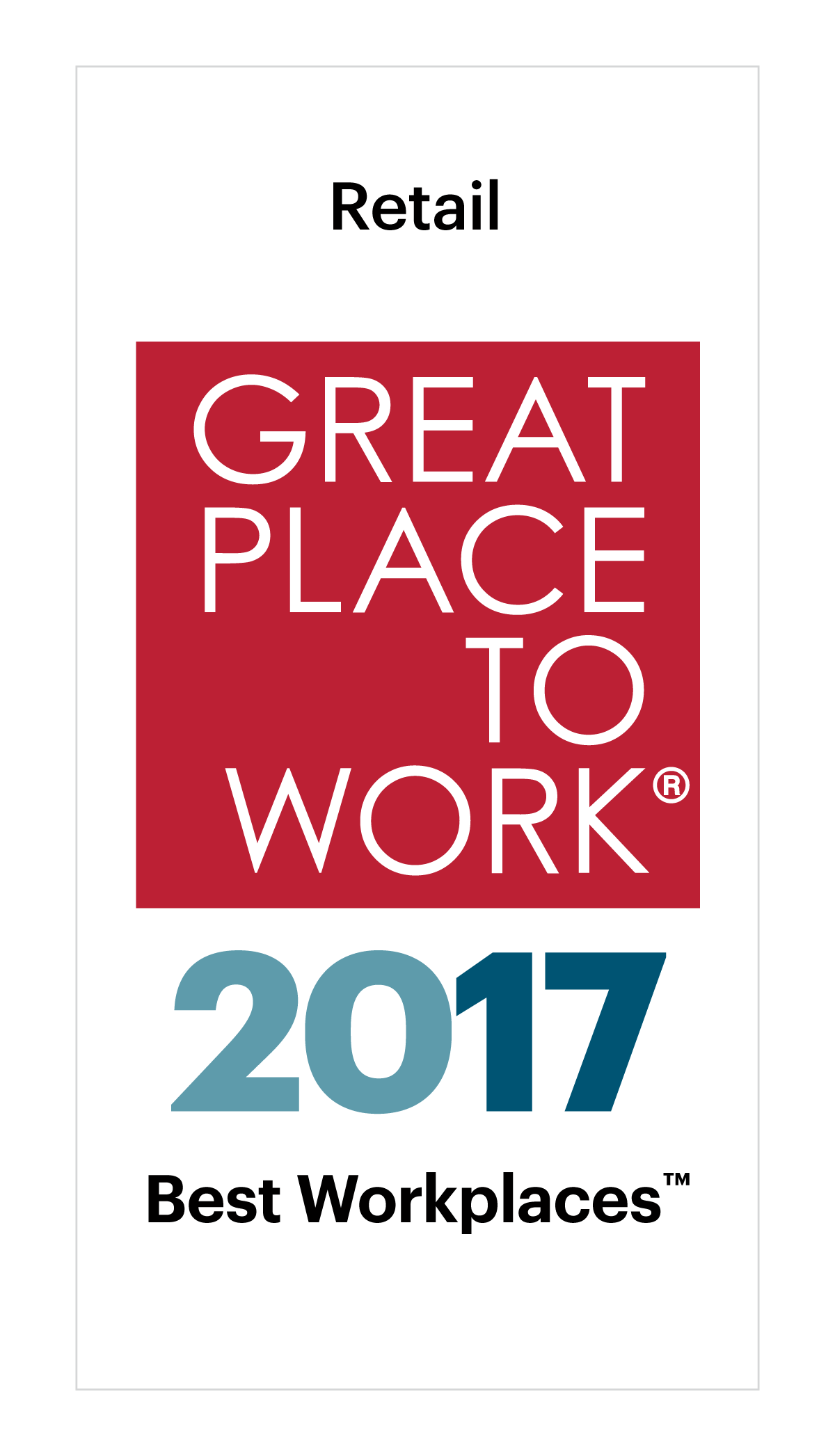 2017 Best Workplaces In Retail - Great Place To Work United States