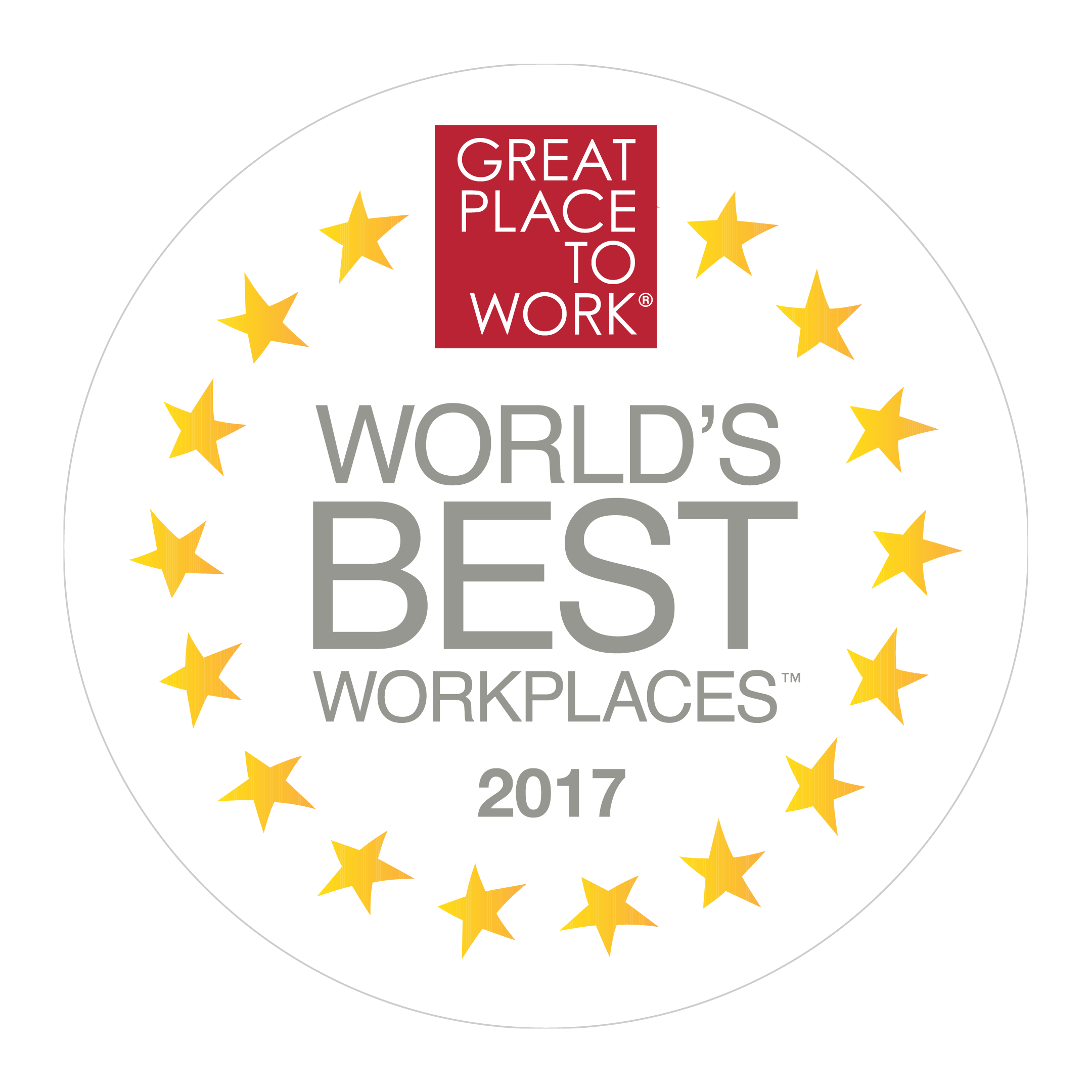 World's Best Workplaces 2017 Great Place to Work®