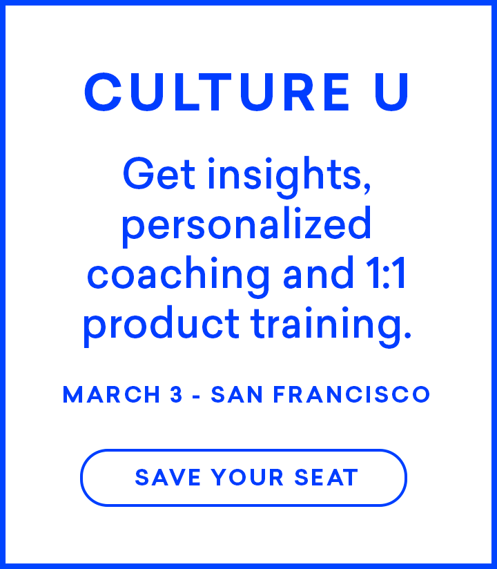 Sign Up for Culture U Today!