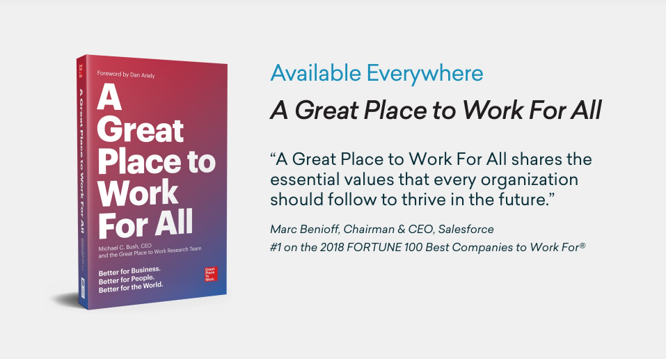 Book: A Great Place to Work for All - Great Place To Work United States