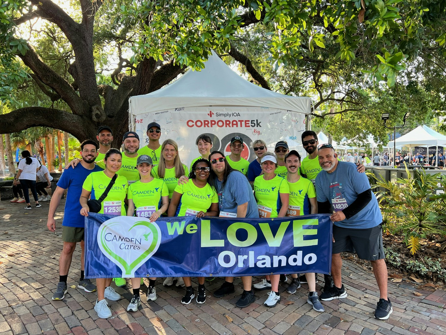 Camden Cares.  When we work together with our neighbors, we create Living Excellence.