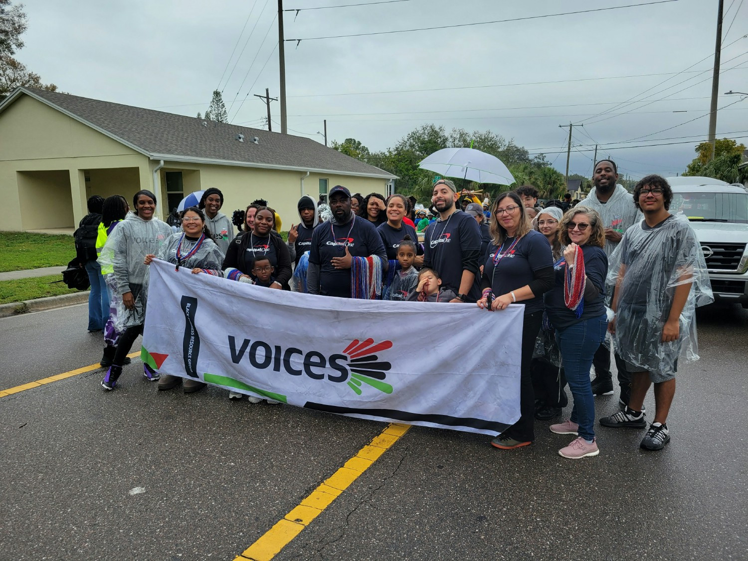 Associates, friends and family had fun making connections at the City of Tampa MLK Day Parade community service event
