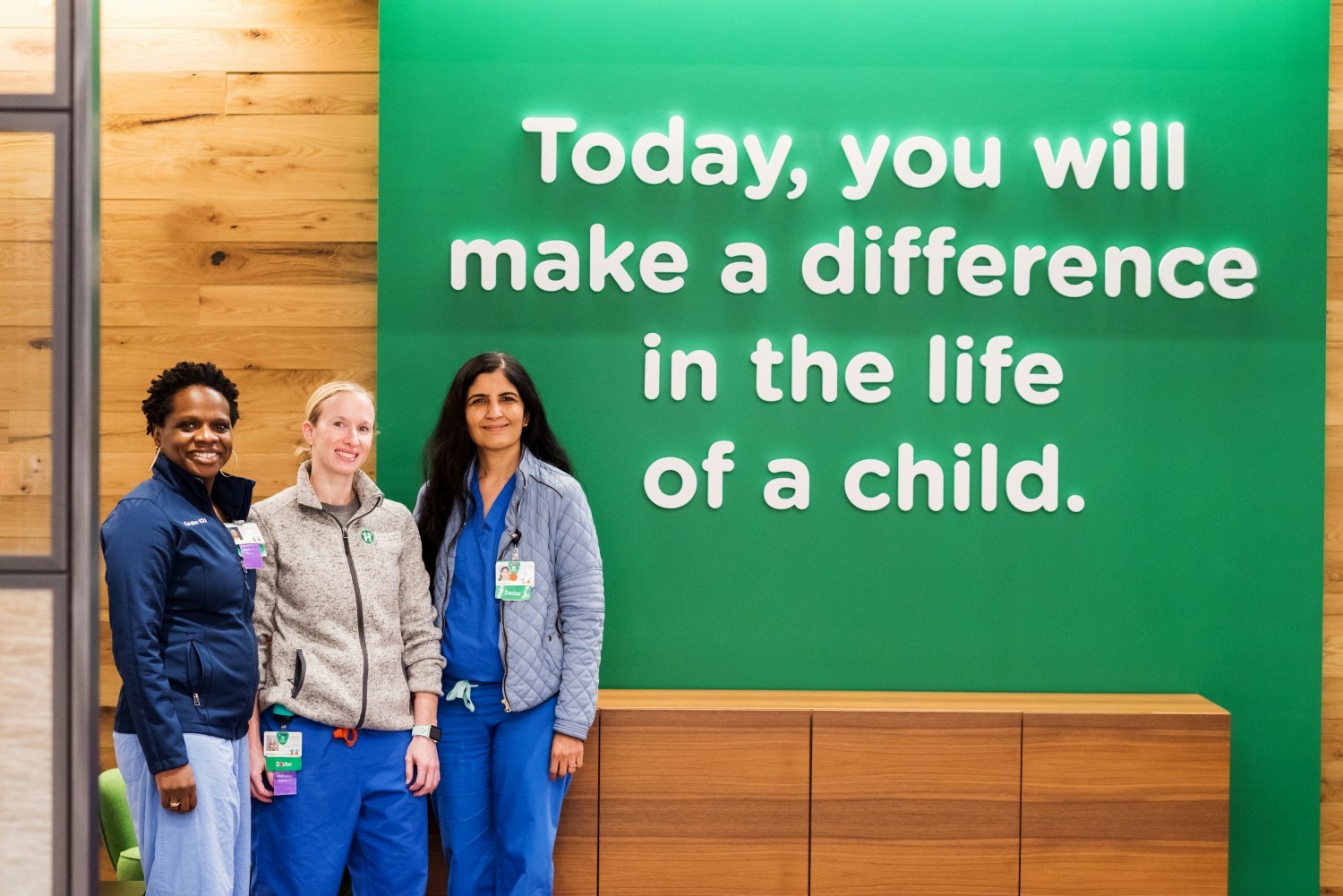 Our Mission-driven employees feel called to make a difference in the lives of the patients and families we serve.