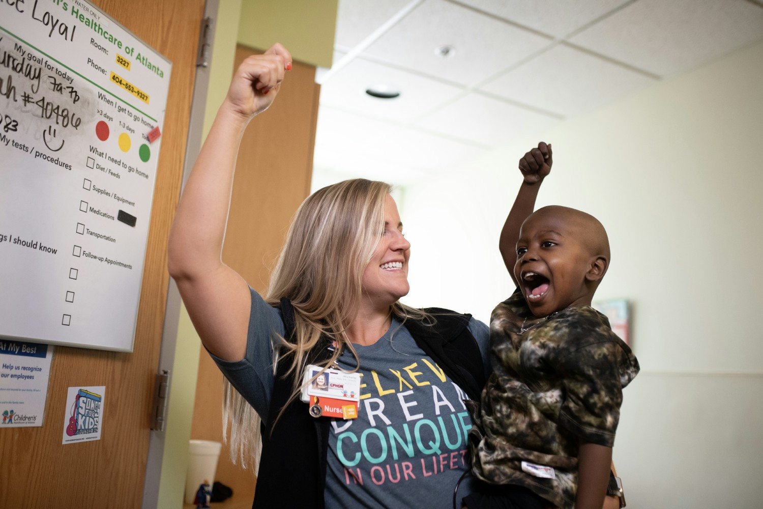 We give patients the chance to grow up and chase their dreams—which, for some, means pursuing a career at Children's. 