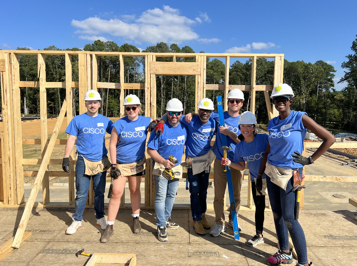 Cisco employees give back through Time2Give, receiving up to 80 hours of paid time off annually, in addition to vacation