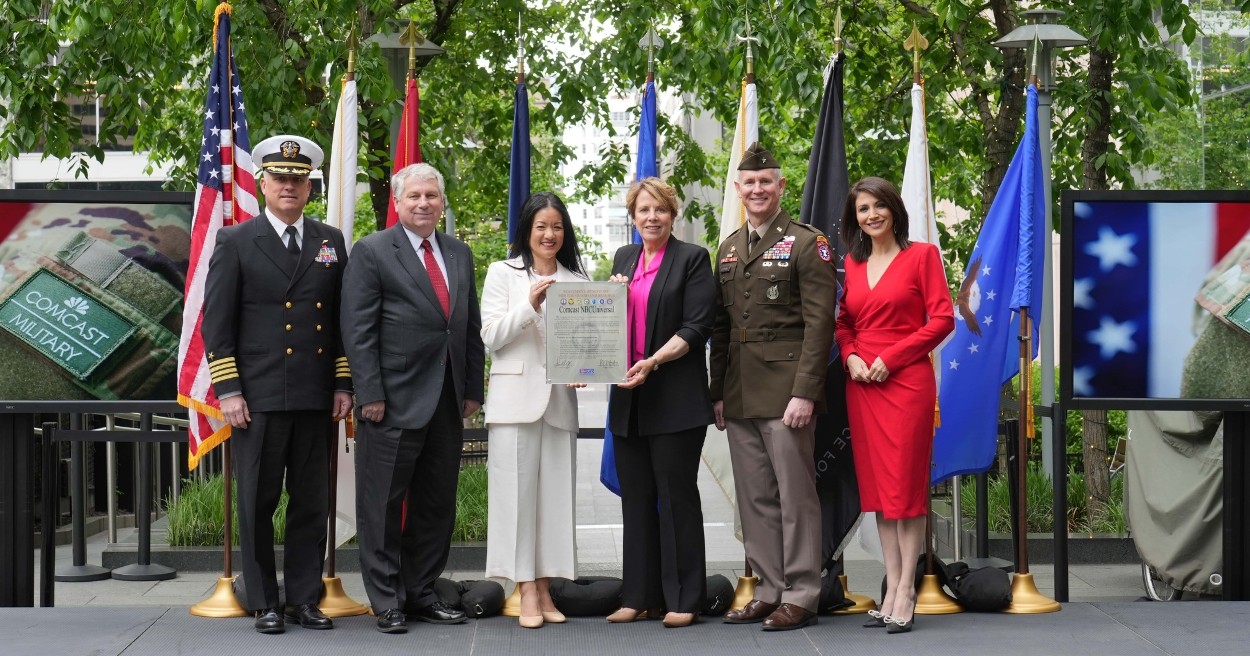 On May 2, we reaffirmed our military commitment in a special ceremony at our company headquarters in Philadelphia.